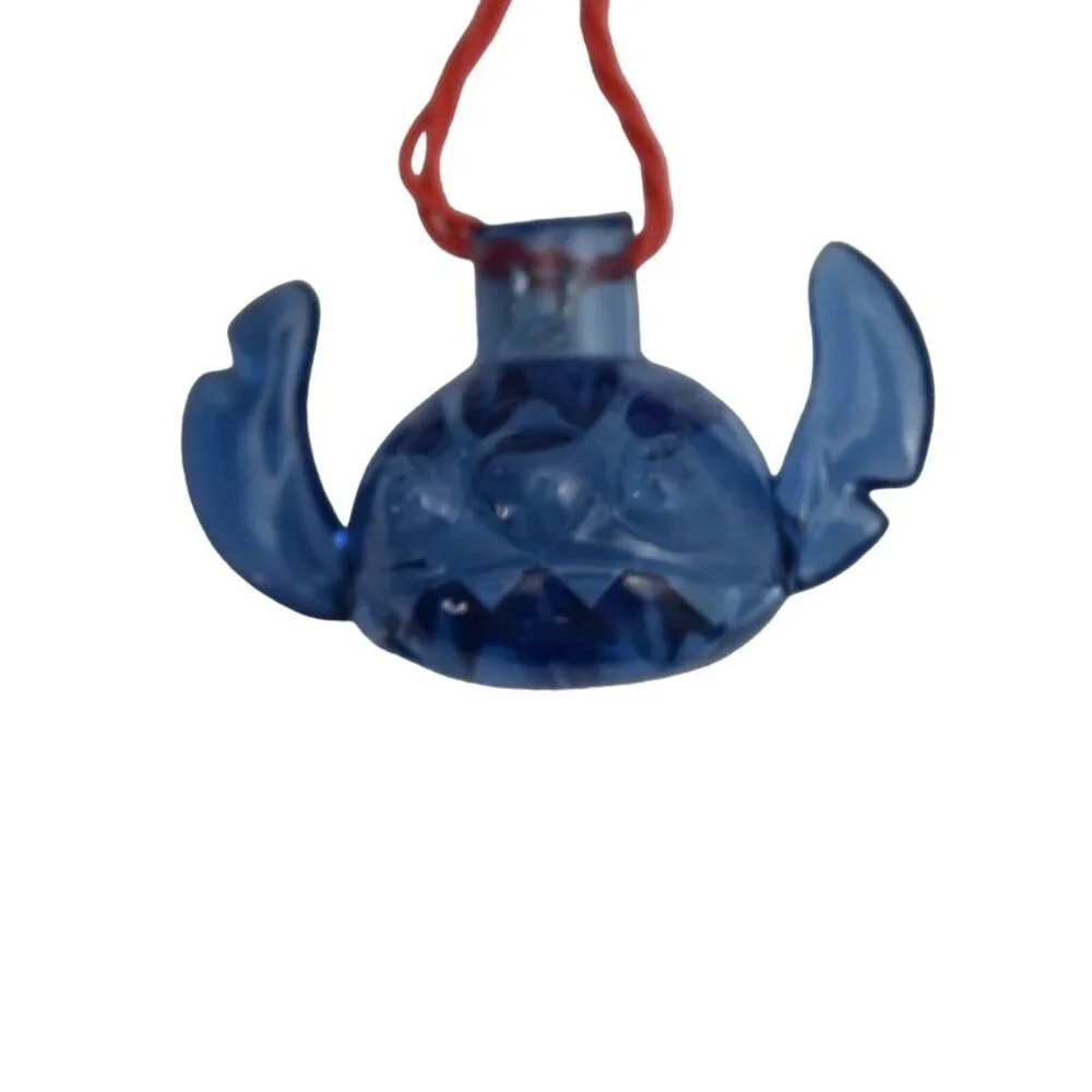 Disney Stitch Necklace Light-Up Patriotic Blue Red Lilo and Stitch Claires